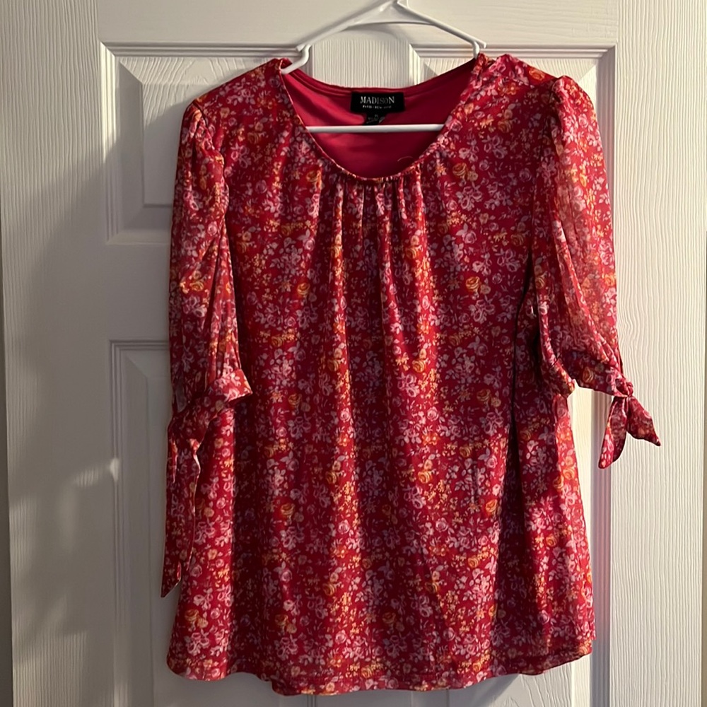 Beautiful flower blouse